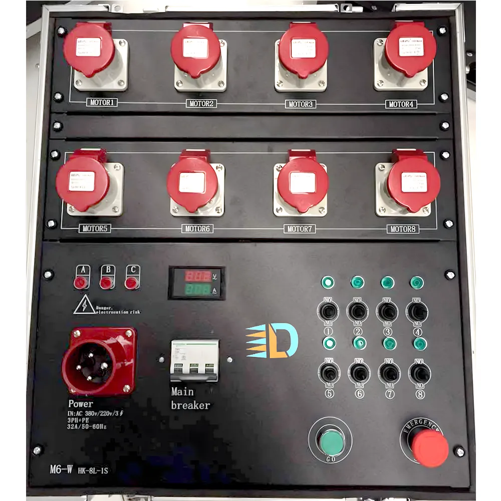 HC-8 8 Way Hoist Controller 8 way Controller - Image 1