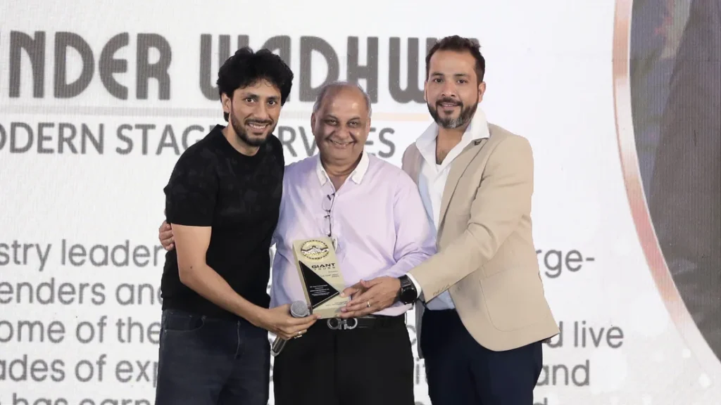 Award presentation at Giant Party Night 2026