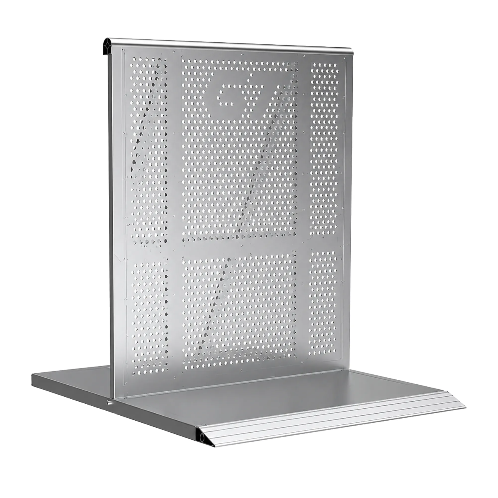 Aluminium crowd barricade