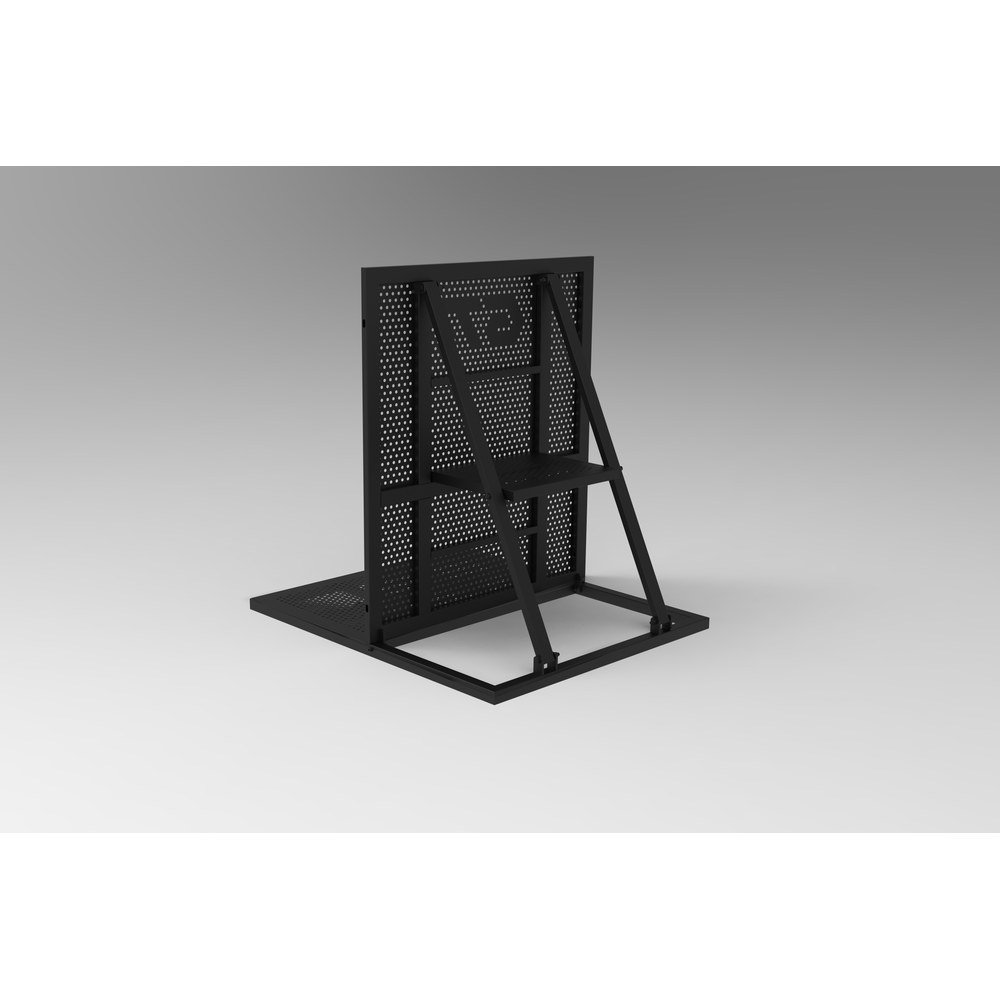 STEEL STRAIGHT BARRICADE