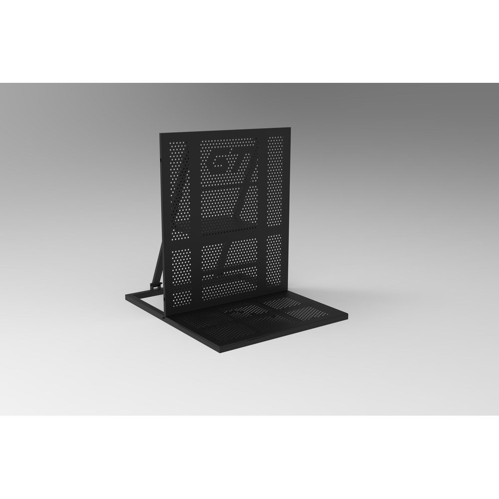 STEEL STRAIGHT BARRICADE